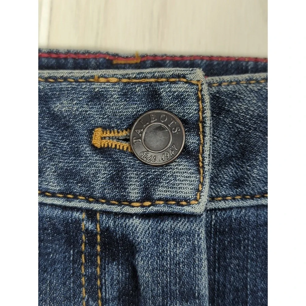 Talbot's 10 Women's blue jean skirt 22" - Picture 5 of 8
